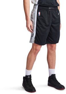 Nike NBA Korte Broeken Heren - Zwart - Maat L - Poly Mesh Black