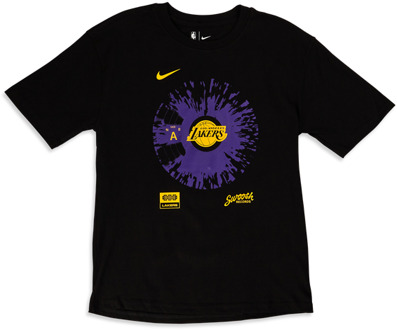 Nike Nba La Lakers - Basisschool T-shirts Black - 137 - 147 CM