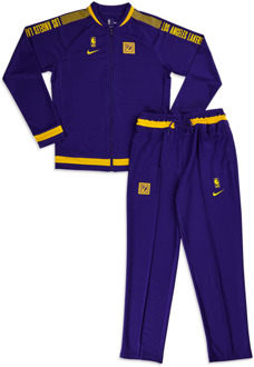 Nike Nba La Lakers - Basisschool Tracksuits Purple - 128 - 137 CM
