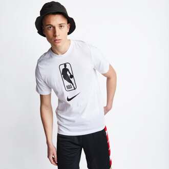 Nike NBA T-shirts Heren - Wit - Maat XXL White