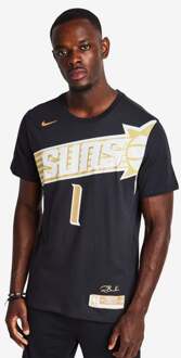 Nike NBA T-shirts Heren - Zwart - Maat S Black