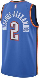 Nike NBA Truien/Replica's Heren - Blauw - Maat S - Poly Mesh Blue