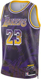Nike NBA Truien/Replica's Heren - Paars - Maat M - Poly Mesh Purple