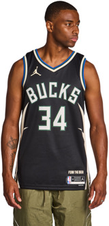 Nike NBA Truien/Replica's Heren - Zwart - Maat XL Black