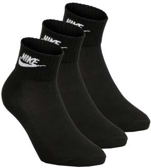 Nike New Essential Ankle Tennissokken zwart - L