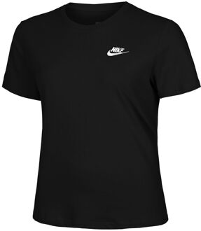 Nike New Sportswear Club T-shirt Dames zwart - XS,S,M,L