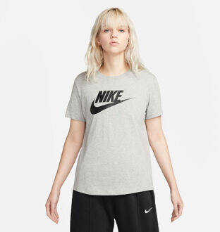 Nike New Sportswear Essential Icon Futura T-shirt Dames grijs - M