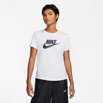 Nike New Sportswear Essential Icon Futura T-shirt Dames wit - M