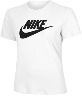 Nike New Sportswear Essential Icon Futura T-shirt Dames wit - M