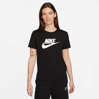 Nike New Sportswear Essential Icon Futura T-shirt Dames zwart - XS,S,M,L,XL