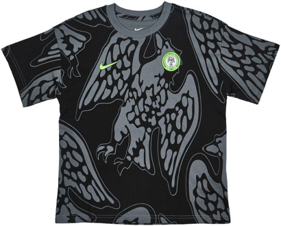 Nike Nff Df Ts T-shirts Kinder - Grijs - Maat 128 - 137 CM - Poly Jersey Grey