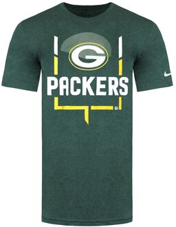 Nike NFL Green Bay Packers Legend Goal Post Heren Groen T-Shirt - M