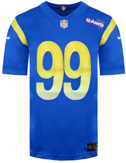 Nike NFL Los Angeles Rams 99 Aaron Donald Home Limited Jersey Blauw