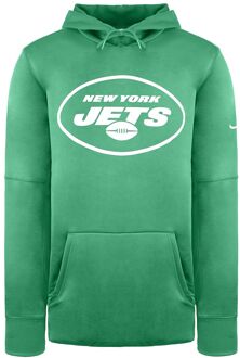 Nike NFL New York Jets Primary Logo Heren Hoodie Groen