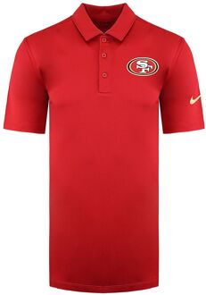 Nike NFL San Francisco 49ers Franchise Heren Poloshirt Rood