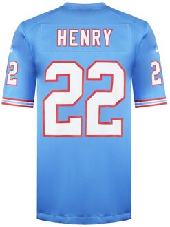Nike NFL Tennessee Titans 22 Derrick Henry Heren Classic Jersey - maat 2XL Blauw