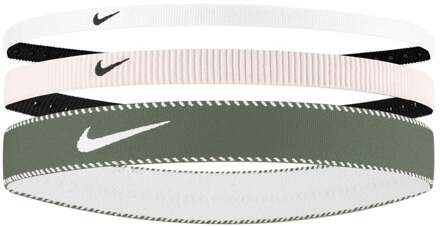 Nike Nike Flex Classic Mixed Haarband Verpakking 3 Stuks-Pink,Wit - nosize