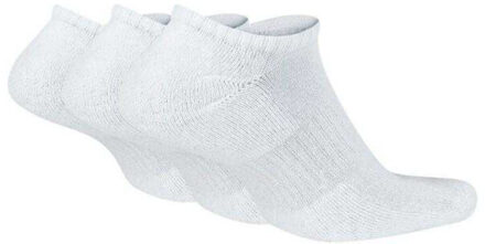 Nike No show everyday sokken voor volwassenen (set van 3) - maat 38-42 Wit