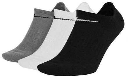 Nike No show everyday sokken voor volwassenen (set van 3) Wit - 42-46
