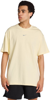 Nike Nrg Nocta T-shirts Heren - Wit - Maat M - Katoen Jersey White