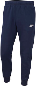 Nike Nsw Club Jggr Bb Heren Sportbroek - Midnight Navy/Midnight Navy/(White) - Maat S