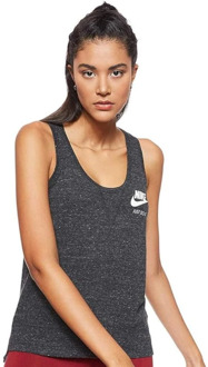 Nike Nsw Gym Vintage Ta Top Dames - Black/(Sail) - Maat XS