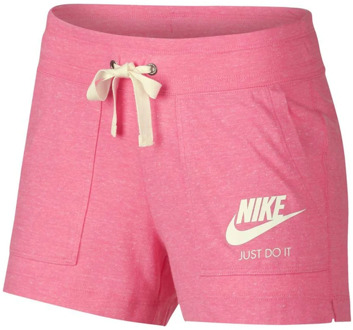 Nike Nsw Gym Vntg Short Korte broek Dames - Lotus Pink/(Sail) - Maat L