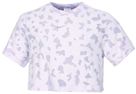 Nike One AOB Hardloopshirt Meisjes-Wit,Mauve - L