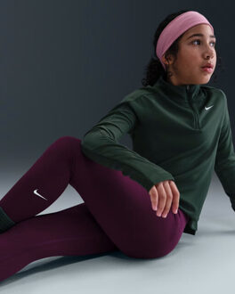 Nike one big kids' (girls') dri-fit lange trainingslegging jongens - Rood