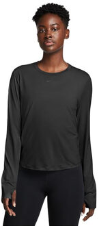 Nike One Classic Dri-FIT Shirt Dames zwart - M