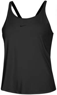 Nike One Classic Dri-Fit Strappy Tanktop Dames-Zwart - XS,L