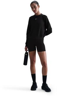 Nike One Dri-Fit Crew Sportsweater Dames M/38. Zwart