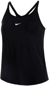 Nike One Dri-FIT Strappy Tanktop Dames-Zwart - XS,L