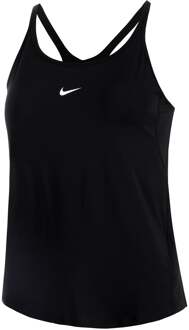Nike One Dri-FIT Strappy Tanktop Dames-Zwart - XS,S,M,L,XL