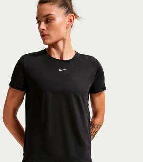 Nike One Dri-Fit T-shirt Dames-zwart, wit - XS
