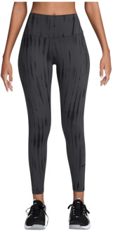 Nike One High-Waisted sportlegging dames kort Antraciet - 40/L