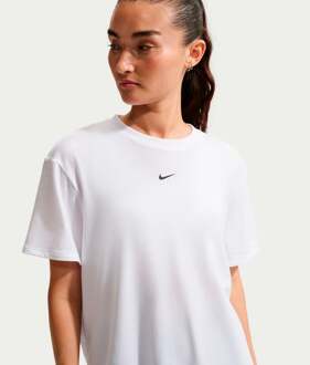 Nike One Relaxed Dri-Fit  T-shirt Dames-wit - XL