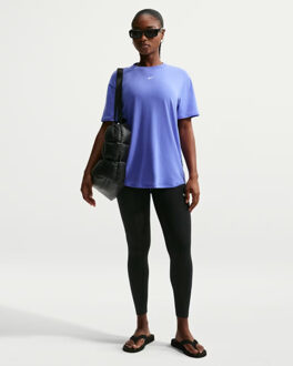 Nike one relaxed women's dri-fit sh training t-shirt korte mouw dames - Paars
