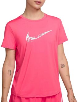 Nike One Swoosh Dri-Fit hardloopshirt dames Pink - 38/M