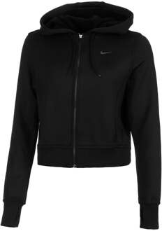 Nike One Therma-Fit Sportjas Dames-Zwart - M