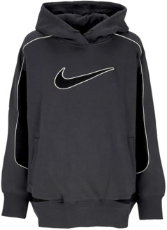 Nike Oversize Anthracite Sportswear Hoodie Nike , Black , Dames - L,M,S,Xs