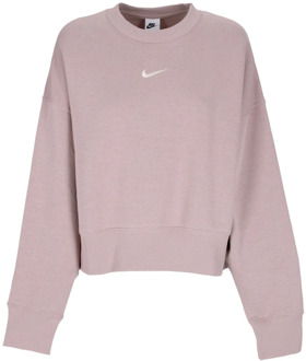 Nike Oversized Crewneck Sweatshirt Diffused Taupe Nike , Beige , Dames - L