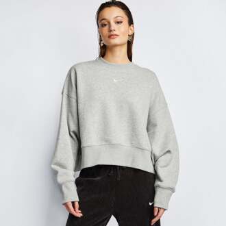 Nike Oversized Phoenix Sweatshirt Nike , Gray , Dames - L,M,S,Xs