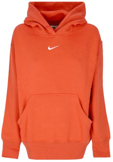 Nike Oversized Pullover Hoodie Mantra Orange Nike , Orange , Dames - L,M