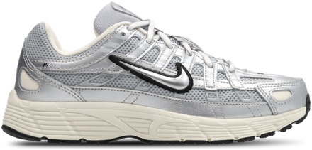Nike P-6000 Kindersneakers - Zilver - Maat 39 - Mesh/Synthetisch Silver