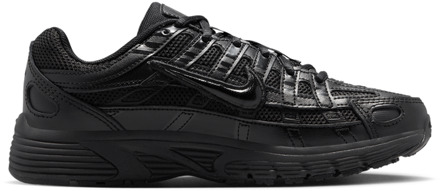 Nike P-6000 Kindersneakers - Zwart - Maat 35.5 - Leer Black