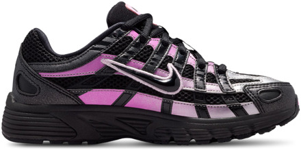 Nike P-6000 Kindersneakers - Zwart - Maat 38 - Mesh/Synthetisch Black