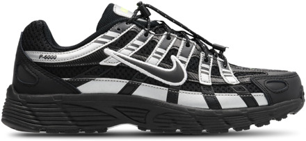 Nike P-6000 Kindersneakers - Zwart - Maat 39 - Leer Black