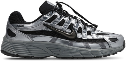 Nike P-6000 Kindersneakers - Zwart - Maat 39 - Leer Black