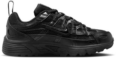 Nike P-6000 Peuterschoenen - Zwart - Maat 35 - Leer Black